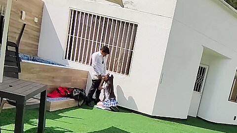 Young School Boys Have Sex On The School Terrace And Are Caught On A Security | watch  HD voyeur camera sex movie for free