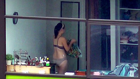 Hotel Window 105 | watch  HD spy cam porn video for free