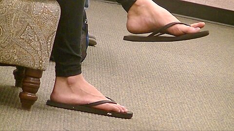 Sexy brunette's exotic feet | watch  HD spy camera xxx movie for free