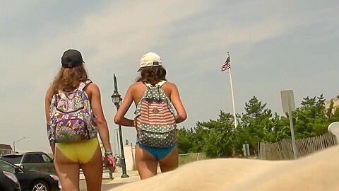 Couple o Teens Leavin' the Beach (Graz 15) (18+) | watch  HD spy cam porn movie for free