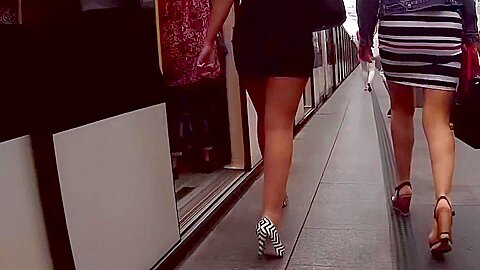 public legs and asses | watch  HD candid camera porn video for free