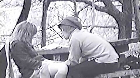 Infrared bench couple fucking | watch  HD candid camera sex video for free