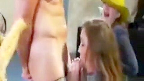 Hungry slut eating dick from this stripper | watch  HD candid cam porn movie for free