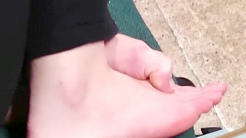 Shy Friends Candid Barefeet | watch  HD spy cam sex video for free