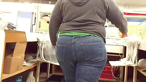 Bbw pawg bubble butt in jeans bonus | watch  HD hidden cam xxx movie for free