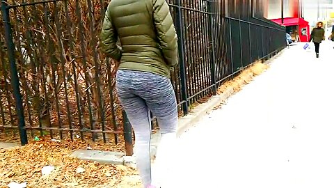 White girl bedstuy walk! | watch  HD candid cam porn movie for free