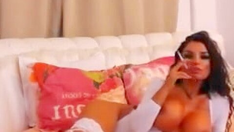 Hot babe smokes 2 | watch  HD spy camera sex movie for free