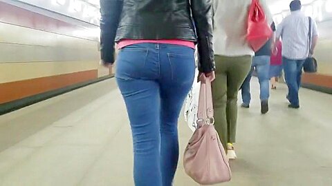 Russian blonde with a luxurious ass | watch  HD candid cam sex movie for free