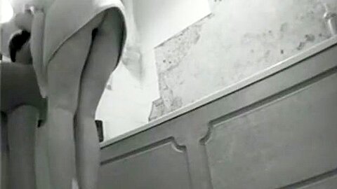 Voyeur (fake) tapes a hot brunette taking a bath | watch  HD hidden cam sex video for free