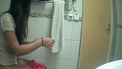 Horny amateur record with voyeur (fake), brunette, solo scenes | watch  HD voyeur cam xxx video for free