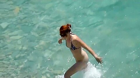 Voyeur (fake) on public beach sex | watch  HD spy cam porn video for free