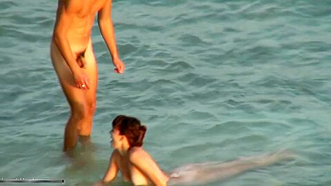 Teen slut fucking on a beach | watch  HD hidden camera porn movie for free