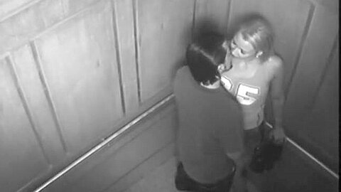 Security cam caught couple fucking | watch  HD hidden cam porn video for free
