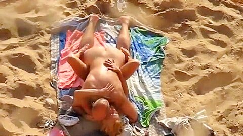 SPY HIDDEN ON THE BEACH | watch  HD spy cam sex movie for free