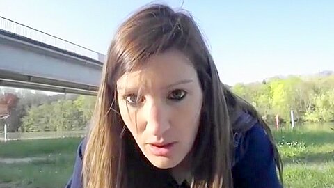 Hidden outdoor sex with girlfriend on webcam | watch  HD hidden camera xxx movie for free