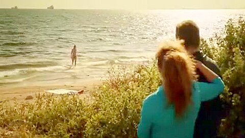 Beach Voyeur (fake) Chick Filmed Topless | watch  HD spy cam sex video for free