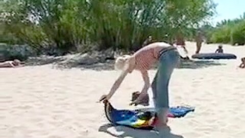 Nudists Beach Video with Two Hot Girls Naked | watch  HD candid cam sex video for free