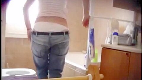 Hidden spy shower tanlines | watch  HD candid cam porn video for free