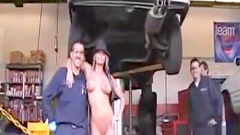 Naked goddess in boots gets attention in public | watch  HD candid camera xxx video for free