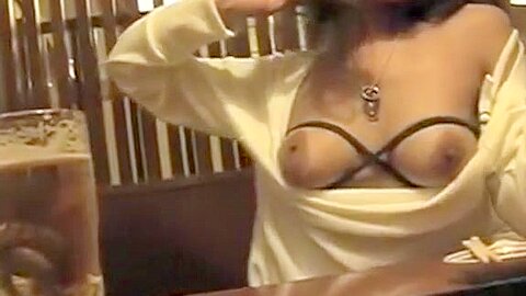 Exposing boobs in the public compilation | watch  HD candid cam porn video for free