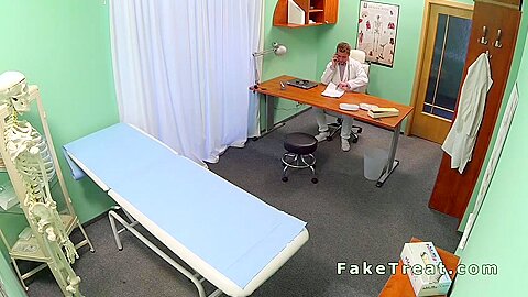 Doctor fucks blonde sales woman in an office | watch  HD voyeur camera porn video for free