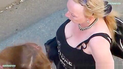 Looking into the neckline | watch  HD candid cam porn video for free