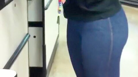 Great butt in a pair of tight blue jeans | watch  HD hidden cam porn movie for free