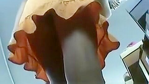 Upskirt (fake) Shoe Store | watch  HD candid cam sex movie for free