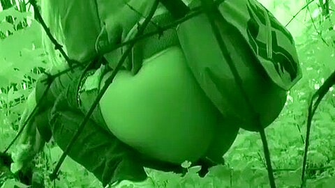 Blonde caught pissing beyond some trees | watch  HD hidden cam porn movie for free