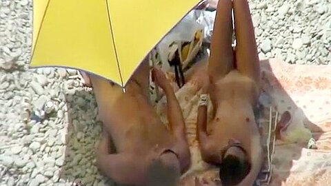 Normal day at the nudist beach | watch  HD spy cam xxx movie for free