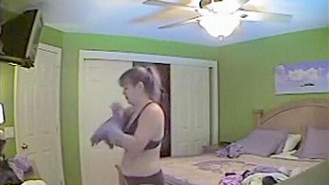 Wife caught changes on hidden cam | watch  HD spy camera porn video for free