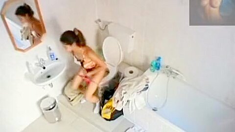 Hidden toilet | watch  HD hidden camera sex movie for free