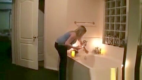 Amateur pregnant in the shower | watch  HD hidden camera sex video for free
