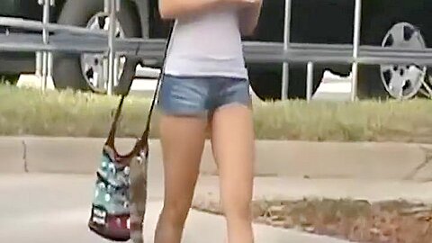 Spying a lot of girls in skimpy shorts | watch  HD hidden cam xxx movie for free