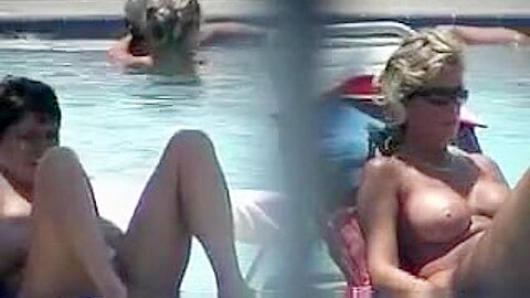 Pool Nudism | watch  HD candid cam porn movie for free