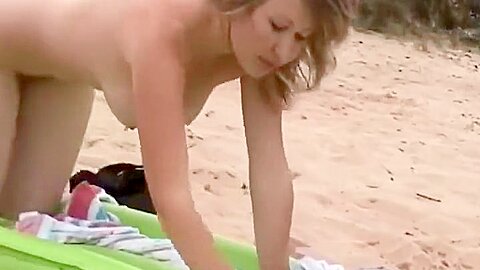 Pretty girl enjoying the nudist beach | watch  HD hidden camera xxx movie for free