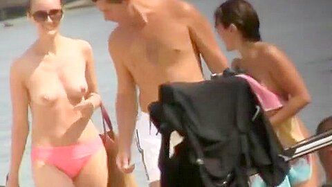 Small tits nudist and topless women | watch  HD hidden camera porn video for free