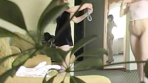 Girl caught trying new clothes | watch  HD spy camera sex video for free
