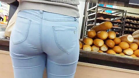 In the supermarket . | watch  HD spy cam sex movie for free