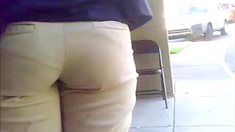 Candid Ass While Voting - NonNude | watch  HD hidden camera xxx video for free