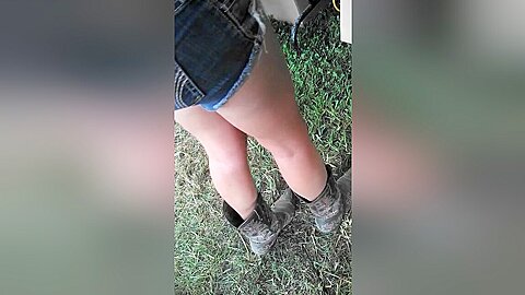 legs of sweet teen cowgirl (18+) | watch  HD voyeur cam porn video for free