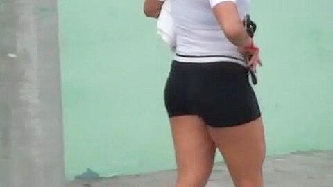 Nalguitas ricas short pegadito | watch  HD candid cam sex video for free