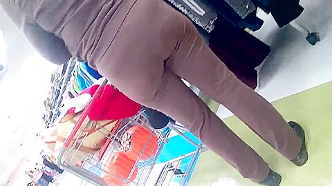brown tights booty 2 | watch  HD candid camera porn video for free