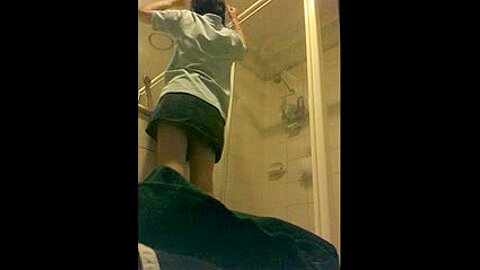 Sister showering 2 | watch  HD spy cam porn video for free