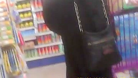 ebony with a ass that pokes out(hidden cam) (fake) | watch  HD spy cam porn video for free