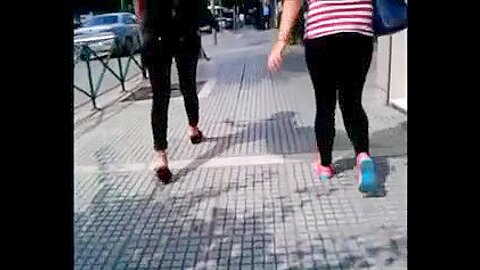 Greek Mom and NOT her daughter walking | watch  HD candid cam xxx movie for free