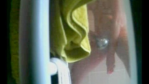Consolandose en la ducha | watch  HD candid cam porn video for free