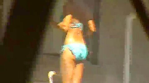 sexy bikini girl fixin house | watch  HD spy camera sex video for free