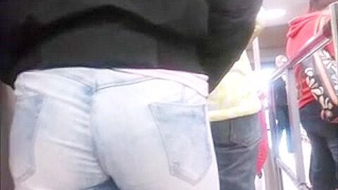 Big ass in supermarket | watch  HD hidden camera porn video for free