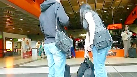 Two beautiful Milf Butts !!! | watch  HD spy camera porn movie for free